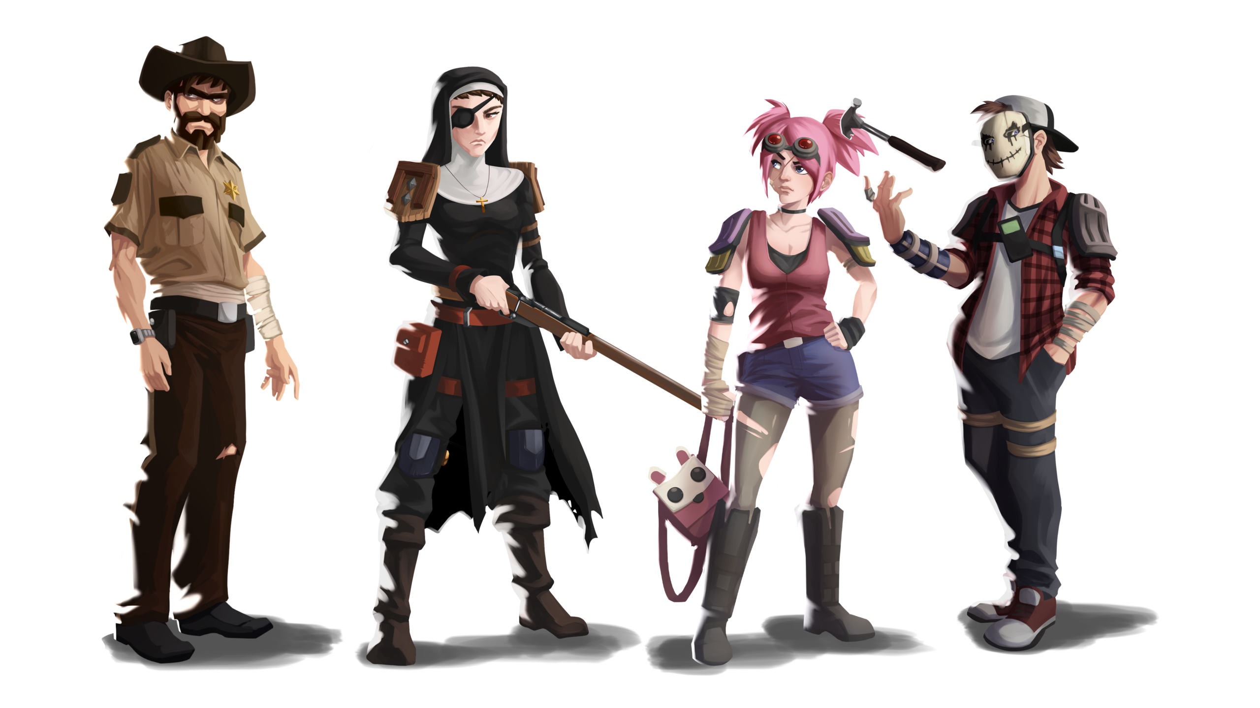 Dead Ahead Character Lineup 1 scaled